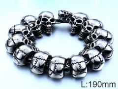 HY Wholesale Steel Stainless Steel 316L Bracelets-HY0012B228