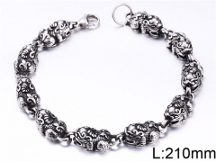 HY Wholesale Steel Stainless Steel 316L Bracelets-HY0012B119