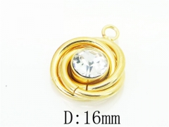 HY Wholesale 316L Stainless Steel Jewelry Popular Pendant-HY59P0802IJA