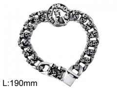 HY Wholesale Steel Stainless Steel 316L Bracelets-HY0012B087