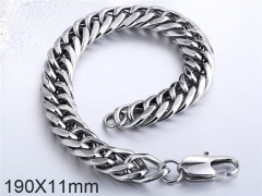 HY Wholesale Steel Stainless Steel 316L Bracelets-HY0012B243