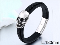 HY Wholesale Jewelry Fashion Bracelets (Leather)-HY0012B172