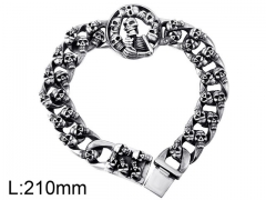 HY Wholesale Steel Stainless Steel 316L Bracelets-HY0012B089