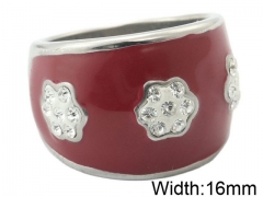 HY Wholesale 316L Stainless Steel Popular Rings-HY0062R512