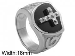 HY Wholesale 316L Stainless Steel Popular Rings-HY0062R634