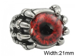 HY Wholesale 316L Stainless Steel Popular Rings-HY0062R392