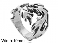 HY Wholesale 316L Stainless Steel Popular Rings-HY0062R218