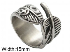 HY Wholesale 316L Stainless Steel Popular Rings-HY0062R380