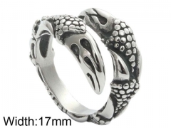 HY Wholesale 316L Stainless Steel Popular Rings-HY0062R687