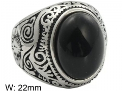 HY Wholesale 316L Stainless Steel Popular Rings-HY0062R096