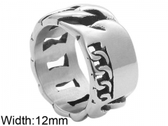 HY Wholesale 316L Stainless Steel Popular Rings-HY0062R365