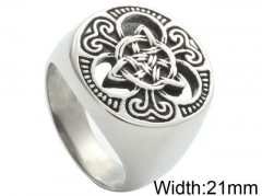 HY Wholesale 316L Stainless Steel Popular Rings-HY0062R159