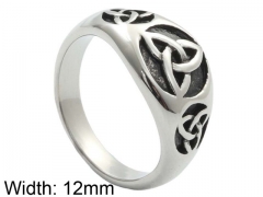 HY Wholesale 316L Stainless Steel Popular Rings-HY0062R012