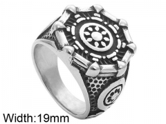 HY Wholesale 316L Stainless Steel Popular Rings-HY0062R445