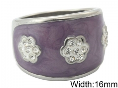 HY Wholesale 316L Stainless Steel Popular Rings-HY0062R511