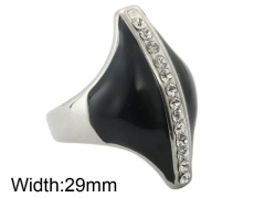 HY Wholesale 316L Stainless Steel Popular Rings-HY0062R479