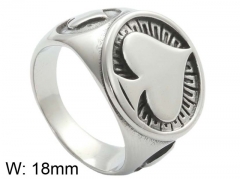 HY Wholesale 316L Stainless Steel Popular Rings-HY0062R145