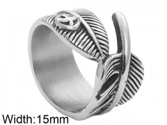 HY Wholesale 316L Stainless Steel Popular Rings-HY0062R426