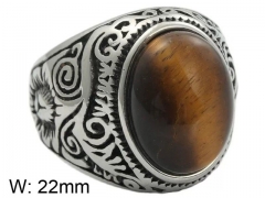 HY Wholesale 316L Stainless Steel Popular Rings-HY0062R097