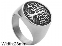 HY Wholesale 316L Stainless Steel Popular Rings-HY0062R444