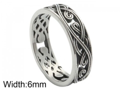 HY Wholesale 316L Stainless Steel Popular Rings-HY0062R158