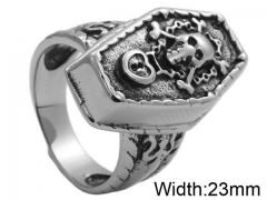 HY Wholesale 316L Stainless Steel Popular Rings-HY0062R621