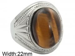 HY Wholesale 316L Stainless Steel Popular Rings-HY0062R363