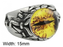 HY Wholesale 316L Stainless Steel Popular Rings-HY0062R044