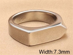 HY Wholesale 316L Stainless Steel Popular Rings-HY0062R717