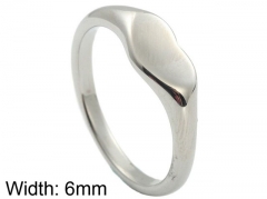 HY Wholesale 316L Stainless Steel Popular Rings-HY0062R076