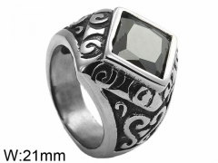 HY Wholesale 316L Stainless Steel Popular Rings-HY0062R551