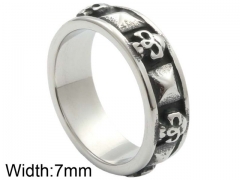 HY Wholesale 316L Stainless Steel Popular Rings-HY0062R703