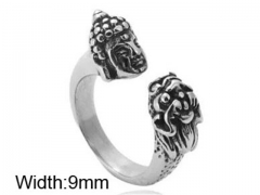 HY Wholesale 316L Stainless Steel Popular Rings-HY0062R238