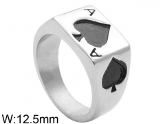 HY Wholesale 316L Stainless Steel Popular Rings-HY0062R390