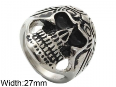 HY Wholesale 316L Stainless Steel Popular Rings-HY0062R376