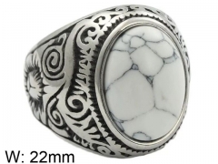 HY Wholesale 316L Stainless Steel Popular Rings-HY0062R095