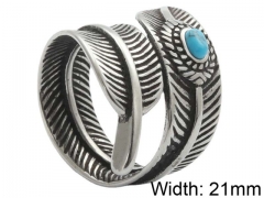 HY Wholesale 316L Stainless Steel Popular Rings-HY0062R028