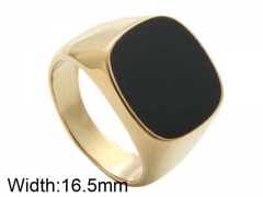 HY Wholesale 316L Stainless Steel Popular Rings-HY0062R463