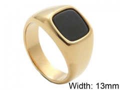 HY Wholesale 316L Stainless Steel Popular Rings-HY0062R020