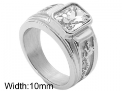 HY Wholesale 316L Stainless Steel Popular Rings-HY0062R197