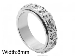 HY Wholesale 316L Stainless Steel Popular Rings-HY0062R203