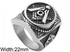 HY Wholesale 316L Stainless Steel Popular Rings-HY0062R217