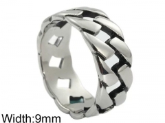 HY Wholesale 316L Stainless Steel Popular Rings-HY0062R327