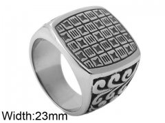 HY Wholesale 316L Stainless Steel Popular Rings-HY0062R502