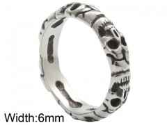 HY Wholesale 316L Stainless Steel Popular Rings-HY0062R689