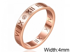 HY Wholesale 316L Stainless Steel Popular Rings-HY0062R664