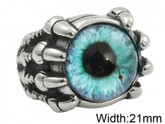 HY Wholesale 316L Stainless Steel Popular Rings-HY0062R393