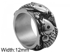 HY Wholesale 316L Stainless Steel Popular Rings-HY0062R622