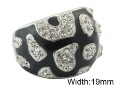 HY Wholesale 316L Stainless Steel Popular Rings-HY0062R579