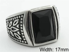 HY Wholesale 316L Stainless Steel Popular Rings-HY0062R031